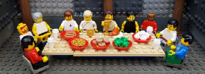 Lego last supper